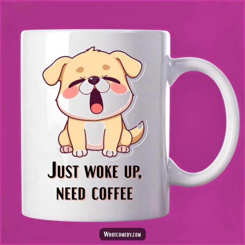 Funny Sleepy Dog Mug: A Hilarious Gift for Tired Humans and Dog Lovers