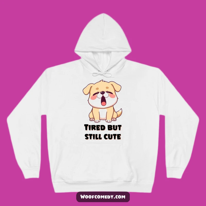 Funny Sleepy Dog Hoodie: Cozy Up in Hilarious Tiredness, Perfect Lazy Day Wear