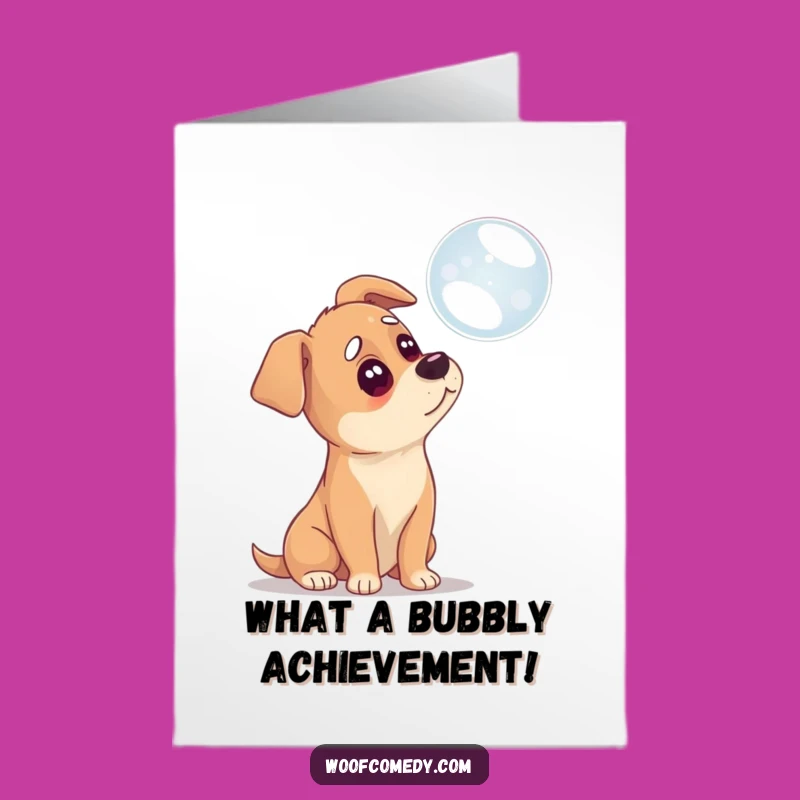 Free Printable Confused Dog Congrats Card - Funny Achievement Downloadable Gift