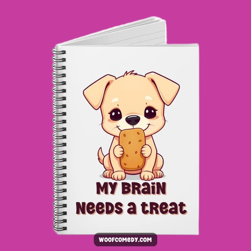 Funny Little Dog Balancing Treat Notebook - Hilarious Journal for Dog Lovers